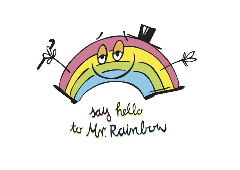 Say Hello To Mr.Rainbow Single Track Cover Artwork
