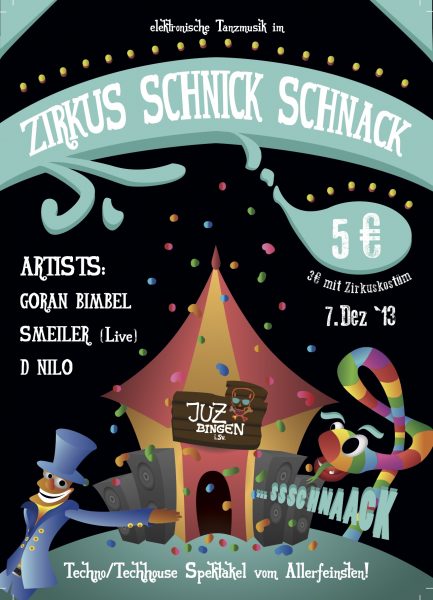13.12.07 - Schnick Schnack Zirkus No.1 Flyer