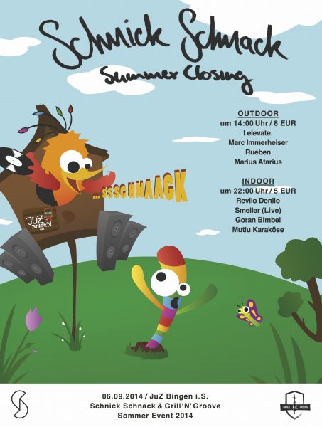 14.09.06 - Schnick Schnack Summer Closing Flyer Front