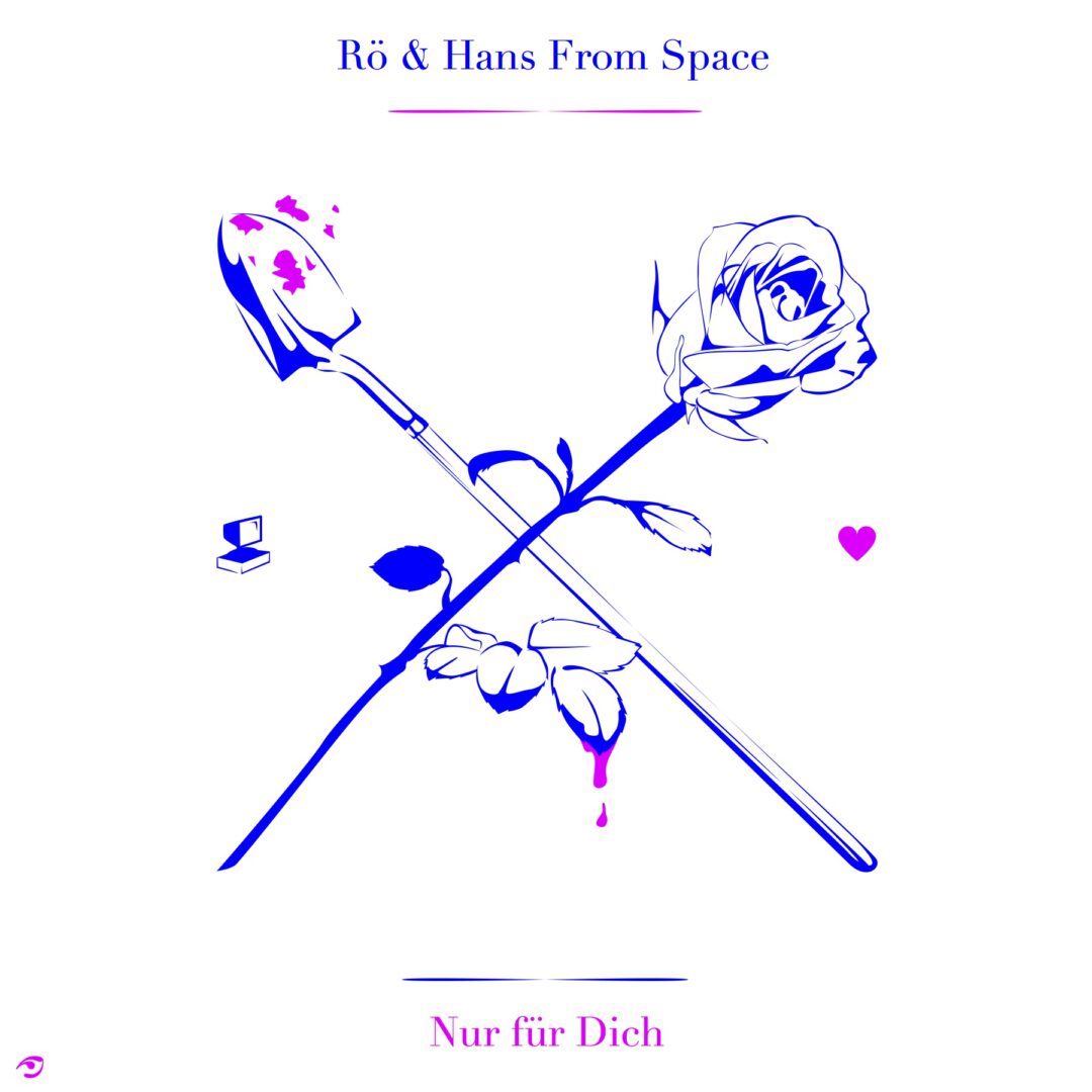 Rö Nur für Dich Coverartwork Illustration von Hans From Space
